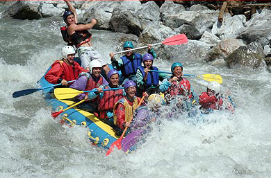 rafting